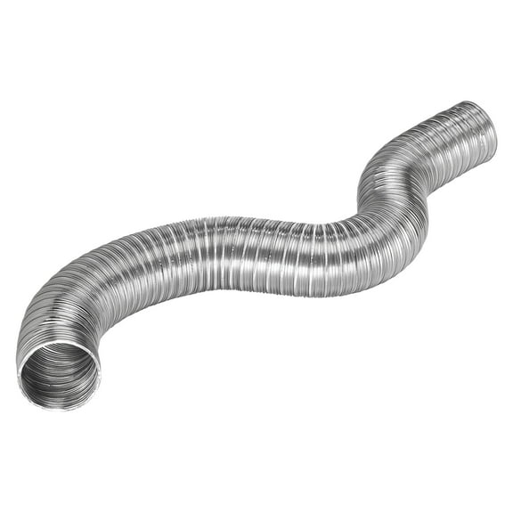 Lambro 304 5-In. x 8-Ft. Flexible Semi-Rigid Aluminum Duct