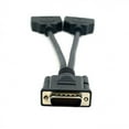 thumbnail image 2 of Chenyang CY DMS-59 Male to Dual DVI 24+5 Female Female Splitter Extension Cable for Graphics Cards Monitor Cable, 2 of 7
