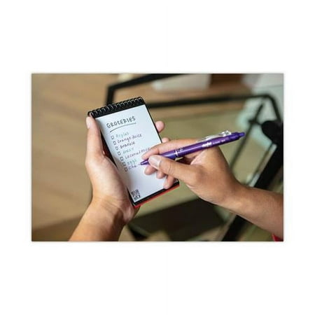 Rocketbook - Mini Smart Reusable Notebook Dot-Grid 3.5" x 5.5" - Midnight Blue