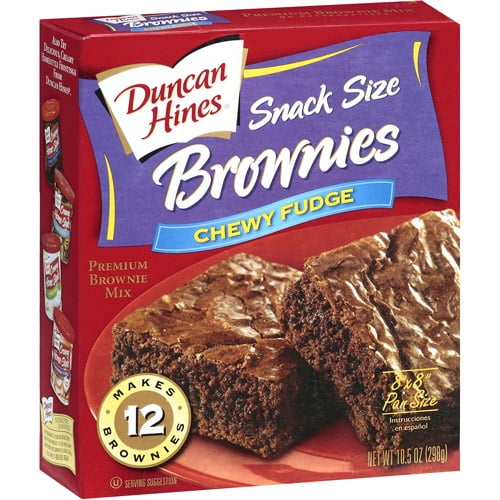 Duncan Hines FamilyStyle Chewy Fudge Brownie Mix, 10.5 oz Walmart