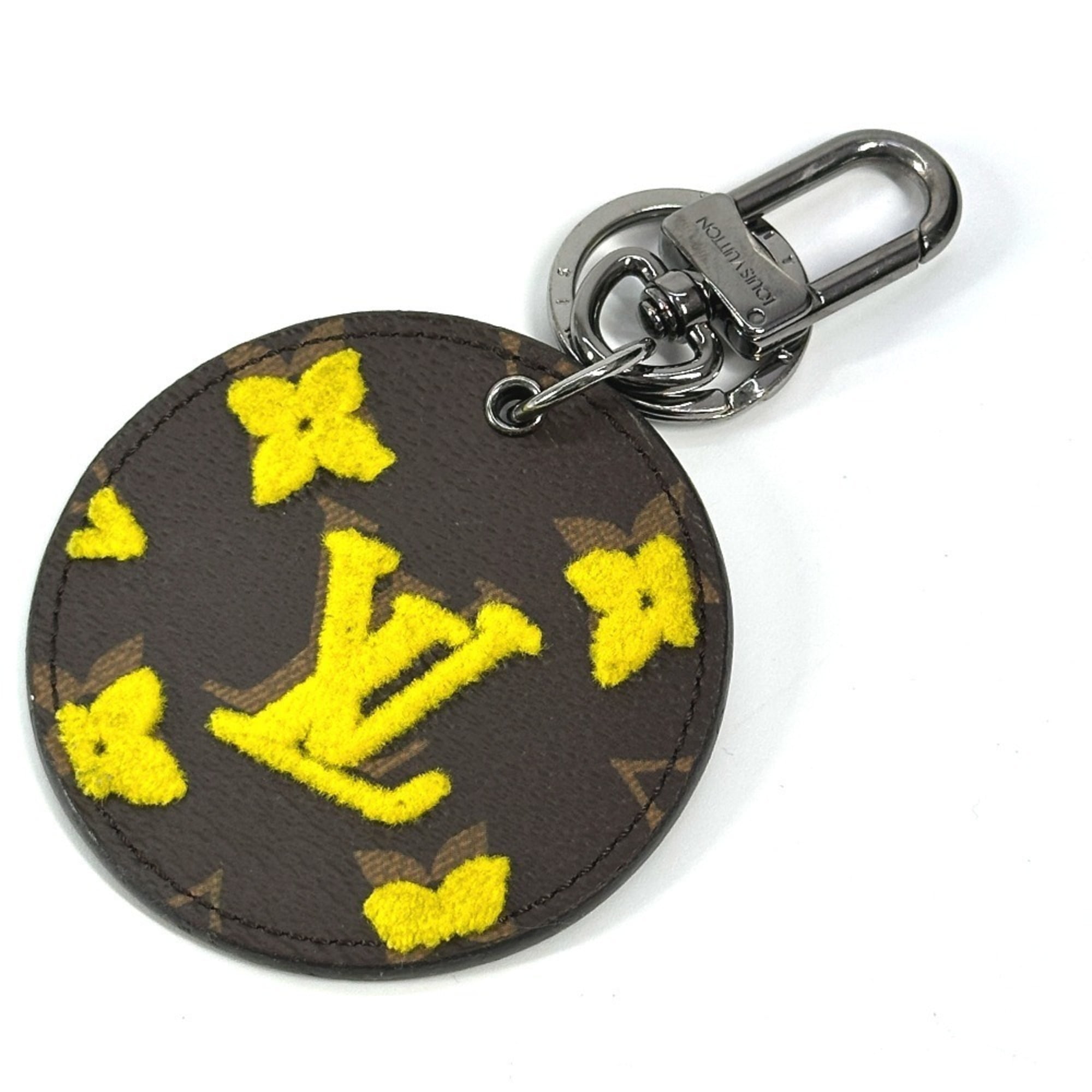 Pre-Owned LOUIS VUITTON MP2627 Monogram Porto Clay Lustre Bag Charm Keychain Canvas... (Good)