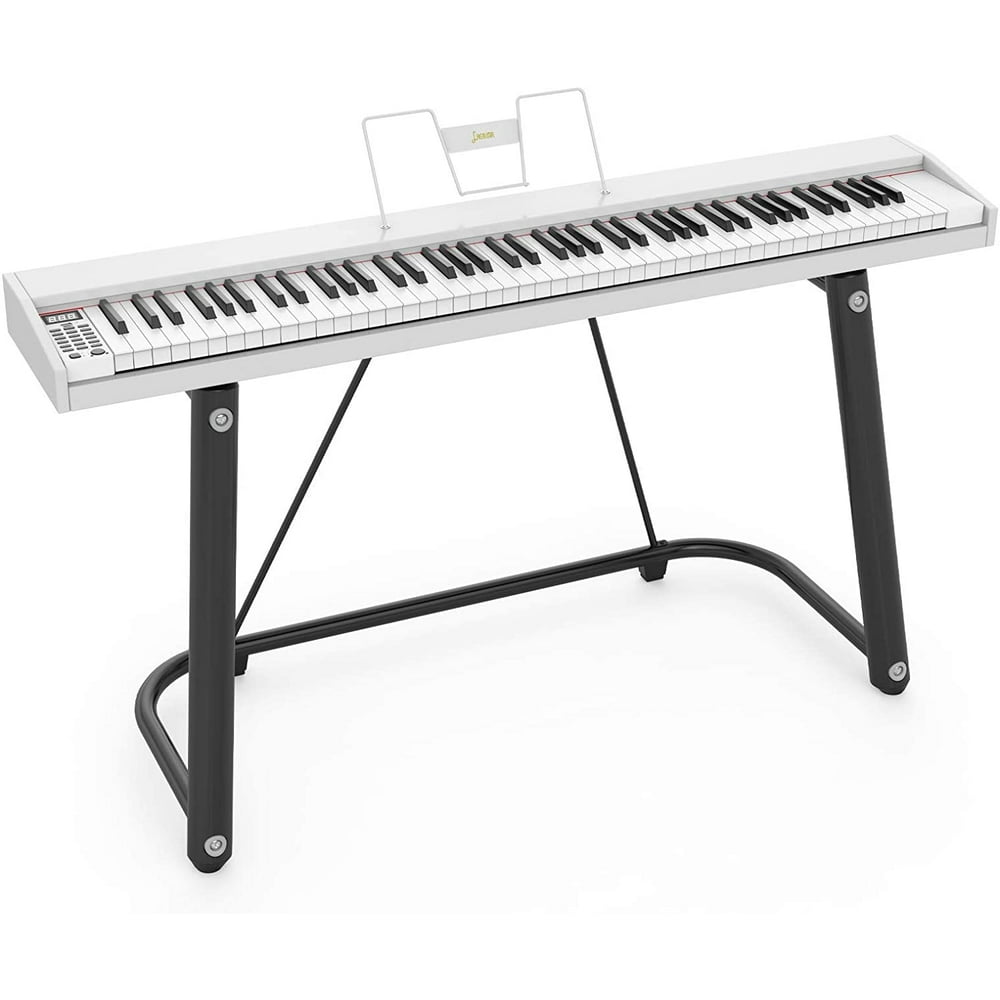 LAGRIMA LAG610 Full Size Key Portable Digital Piano, 88 Key Electric