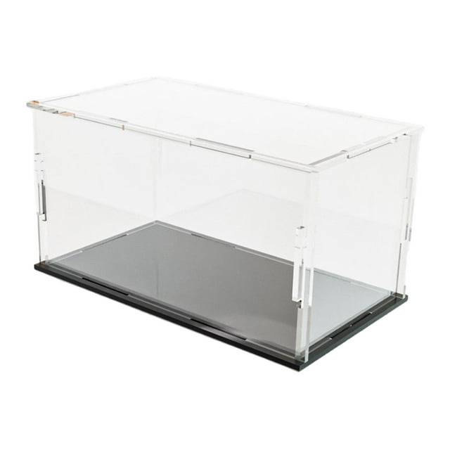 Vitrina de Acrílico Transparente a Escala 1:24 para Exhibir Figuras, Coches Y Modelos Artísticos.