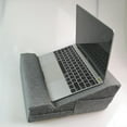 thumbnail image 4 of Bureau de Genoux pour Ordinateur Portable avec Coussin, Table de Genoux Réglable avec Rangement, Bureau de Genoux Portable en Mousse Mémoire pour Adultes et Étudiants, Support pour Ordinateur Portable pour Lit, Bureau, Dortoir, Canapé, 4 of 9