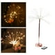 thumbnail image 4 of Luces solares decorativas para jardín, 100 luces LED impermeables para Control de blanco cálido, 4 of 9