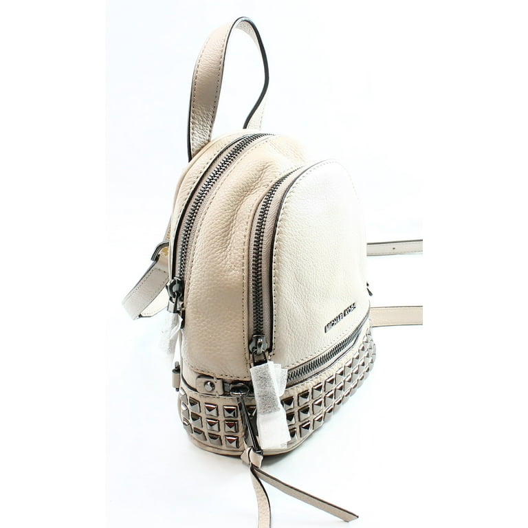 Rhea small studded shop leather backpack