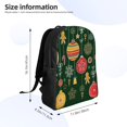 thumbnail image 4 of Haiem Christmas Backpack - Stylish and Durable 15-inch Laptop Backpack with Waterproof Oxford Fabric, 4 of 8