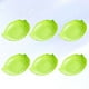 thumbnail image 1 of unbranded 6Ud Plástico Para Hoja Color Verde Apto Para Aperitivos Y Limpieza Sencilla, 1 of 8
