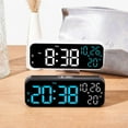 thumbnail image 5 of Up to 40% off Home Clearance, Alarm Clock, InsCrazy Electronic Clock Multi-functional LED Alarm Clock Temperature Jump Seconds Display Countdown Bedside Clock, 5 of 9