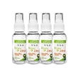 thumbnail image 1 of 4pz Spray Sanitizante Citrus, Antibacterial Orgánico de Bolsillo Bioseg 60 ml cada uno, 1 of 3