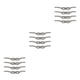 thumbnail image 1 of Speravity Abrazadera de cuerda de amarre para barcos, ganchos de asta de bandera de acero inoxidable 316, herrajes de lona extraíbles, cuerda de Type2 NO2, 1 of 6