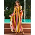 thumbnail image 3 of Cfcsrp Caftan for Women Plus size Kaftan Dresses Swimsuit Cover up Beach Dress Maxi Loungewear, 3 of 6