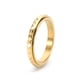 thumbnail image 4 of Anillo giratorio de estilo piramidal lateral para mujer, estilo Chanel, anillo de joyería en oro rosa, 4 of 6