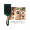 thumbnail image 2 of Herramientas De Peluquería Peine Redondo 4 unidades  Malubero Verde con negro, 2 of 4