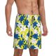 thumbnail image 2 of Fotbe Lilies Flowers Pantalones Cortos de Pijama para Hombre, Ropa de Dormir, Pantalones de Pijama Cortos para Hombre-4X-Large, 2 of 6