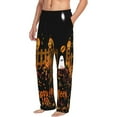 thumbnail image 2 of Disketp Happy Halloween Men'S Pajama Pants - Ultra Soft Fleece Sleep And Lounge Pants (Size: S-Xxl), 2 of 9