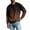Coffee, variant on Mens Gradient Crew Neck Sweatshirt Long Sleeve Loose Fit Pullover Fashion Casual Hoodless Sweatshirts Yellow L