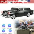 thumbnail image 3 of Portable Bluetooth Speaker Rechargable 1955 Vintage Retro Car Portable Wireless FM AUX USB Black, 3 of 10