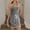 *Black, variant on ClodeEU Women's Striped Sleeveless Crewneck Mini Tank Dress ,Casual Summer Dress Blue,Womens Plus L