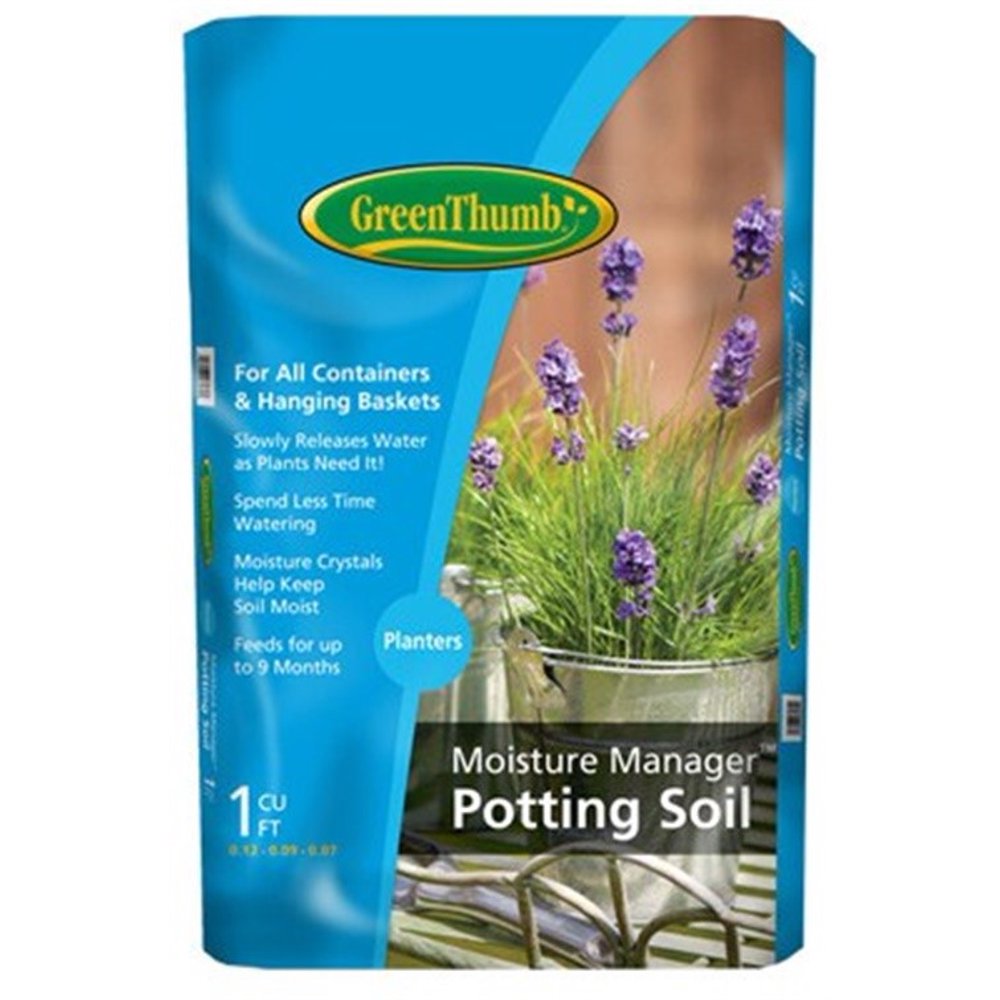 Scotts Organic Group 70052870 Moisture Manager Potting Soil, 1Cu. Ft