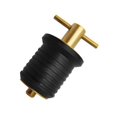 thumbnail image 2 of T-Handle Boat Drain Plug Twist -Turn Brass Steel Handle Boat 32mm, 2 of 5