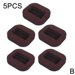 NOGIS 3x3 Square Rubber Furniture Caster Cups, Anti-Sliding Furniture Pads  Bed Stopper Floor Protectors with Grip - Protect Any Flooring 4 Packs 