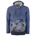 thumbnail image 2 of Tommy Bahama Men's Palm Flurry Baja Stretch Pullover Hoodie Medium Indigo, 2 of 4