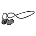 thumbnail image 3 of True Bone Conduction Headphones, Open Ear Earbuds with Ear Hooks, Up to 60H Playtime with Case, Bluetooth 5.3, IP68 Waterproof, Open Ear Headphones for Running, Yoga, Gym, 3 of 9