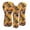 Tropical Floral Palm Tree, variant on Uorisanigo Golf Club Head Covers for Fairway Woods, Drivers and Hybrid, - 3-Pack Sunset Palm Tree Golf Club Headcovers for Men & Women- Premium PU Leather, Double Elastic Band