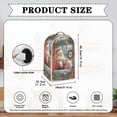 thumbnail image 6 of HELLHERO Santa Claus Pattern 1Set Coffee Machine Dust Cover Polyester Protective for Women, 6 of 6