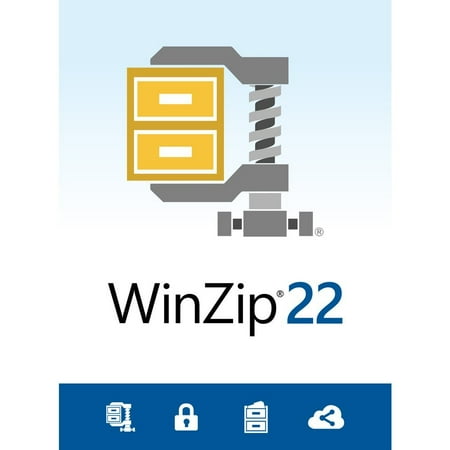 Standard Ignition Pc - WinZip v.22.0 Standard Box Pack 1 User Compression DVD-ROM Multilingual PC