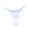White, variant on Xijirk Women Minimal Thin Strap Brief Panties Loop Side Straps Narrow Cut Front Body Soft Weave Mild Stretch Fit for Swim and Casual Daily Wear,RD2,L