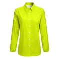 thumbnail image 4 of Lemon Lime Long Sleeve Blouse Woman Streetwear Casual Shirts Summer Oversize Woman Streetwear Clothing Birthday Present, 4 of 7