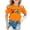 Orange, variant on Kids' Neon Graphic Print T-Shirt, Cool 3D Design, Short Sleeve, Casual Comfort for Boys & Girls (8-12 Years)