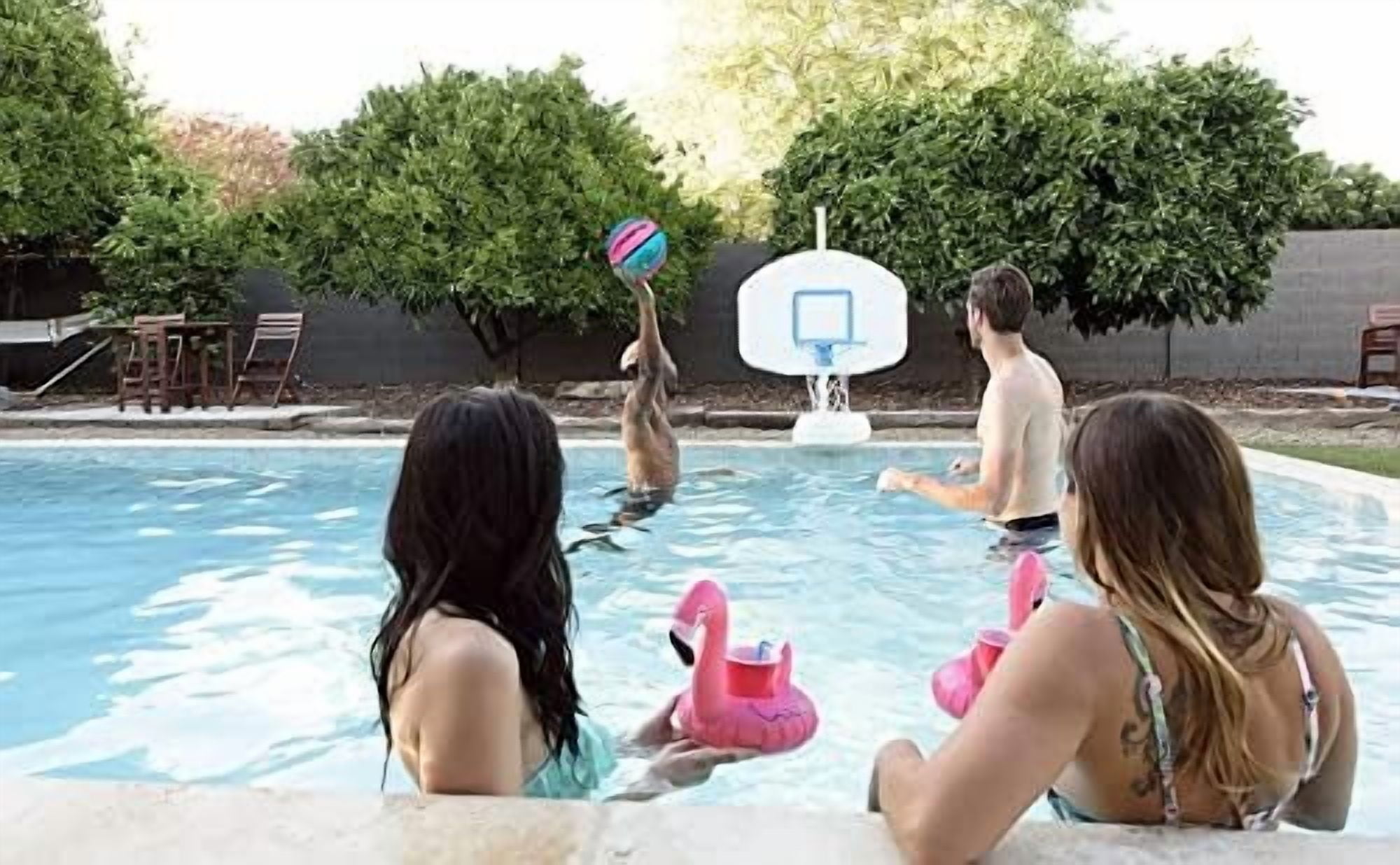 Basketball - Premium Rubber Indoor Outdoor Basketball for Pool Play