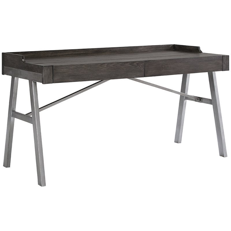 Ashley Furniture Raventown Writing Desk In Grayish Brown Walmart