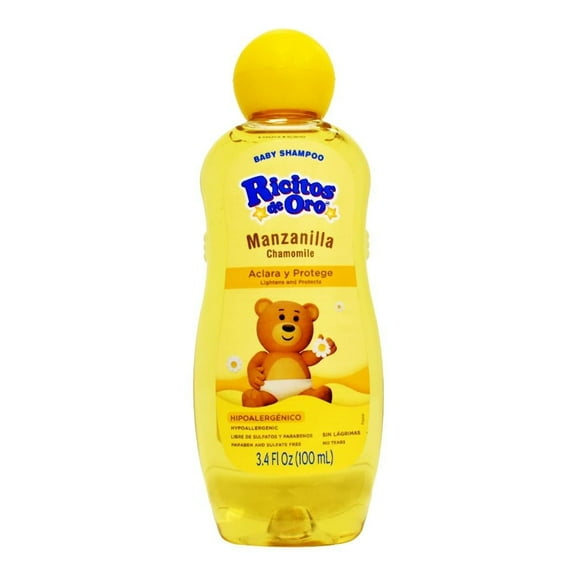 Shampoo Ricitos de Oro manzanilla aclara y protege 100 ml