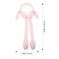 thumbnail image 6 of OUNONA Adorable Movable Rabbit Ears Earmuffs for Women Warm Plush Earmuffs for Winter Fall, 6 of 6