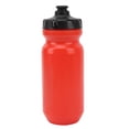 thumbnail image 3 of Botella de agua para bicicleta de 600 ml, flexible, de silicona PP5 de grado alimenticio, segura, a prueba de fugas, para deportes al aire libre, ciclismo, color rojo, 3 of 14