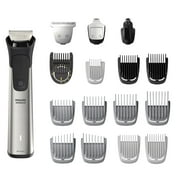 Philips Norelco Multigroom Series 7000 , Mens Grooming Kit with Trimmer For Beard, Head, Hair, Body, and Face - No Blade Oil Needed, MG7900/49