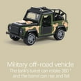 thumbnail image 6 of CWCWFHZH Diecast Military Vehicle Toy 4-piece Military Toy Equipped Military Action Figures Tanksarmored Vehicles Helicopters Trucks Submarines children Gifts Toys Armored Fighting Vehicles, 6 of 6