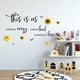 thumbnail image 2 of Inteprter Etiqueta de la pared Calcomanía decorativa DIY Craft Wallpaper PVC Extraíble Hogar Jardín de infantes Sofá Decoración de fondo Decoración del hogar, 2 of 6