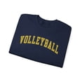 thumbnail image 3 of Volleyball Sweatshirt Gifts Crew Neck Shirt Long Sleeve Unisex, 3 of 7