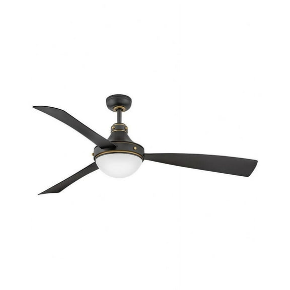 Hinkley Lighting - Oliver - 3 Blade Ceiling Fan with Light Kit In Traditional