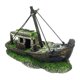 thumbnail image 1 of Paisaje de Acuario de Resina Rojo Verde Barco Pirata, 1 of 5