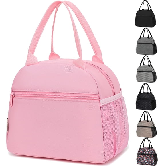 Bolsa Térmica para Almuerzo GYEUKHAM para Mujer/Hombre Gran Capacidad Rosa