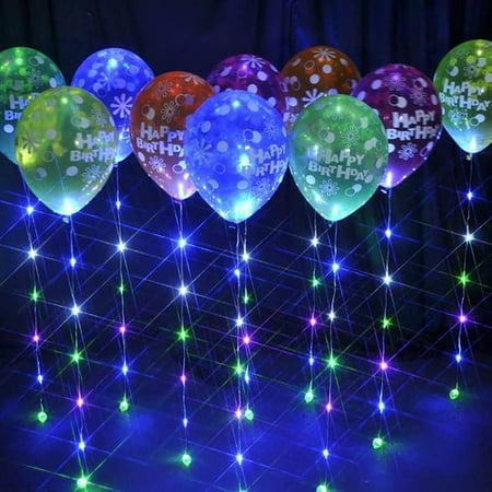 5 Pack Blue Led - Burton & Burton Sparkle Ribbon, 57