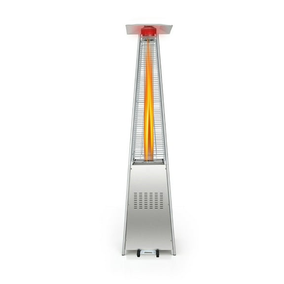 GVN Outdoor Heater, 42000 BTU Pyramid Patio Heater with Wheels