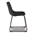 thumbnail image 5 of Signature Design by Ashley Centiar Mid Century Dining Room Bucket Chair, Set of 2, Black, 5 of 7