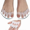 thumbnail image 1 of 2pcs Hallux Valgus Toe Spreader Separates Toes Toes Support Toe Separator - Pjun, 1 of 5